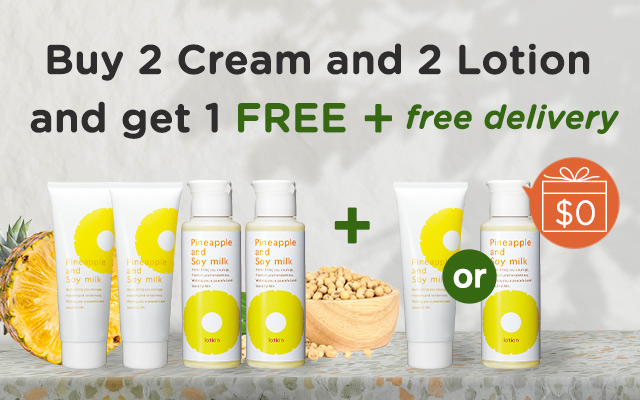 Cream and Lotion in conjunction