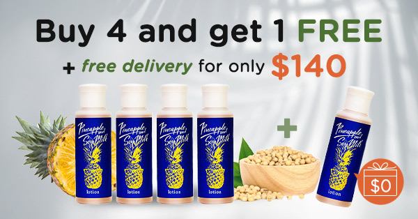 Hair inhibitor Pineapple Soy Milk Lotion mens