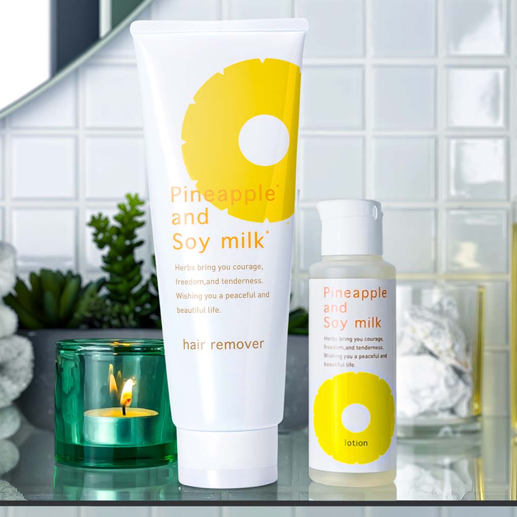 Pair with our Pineapple and Soy Milk Lotion