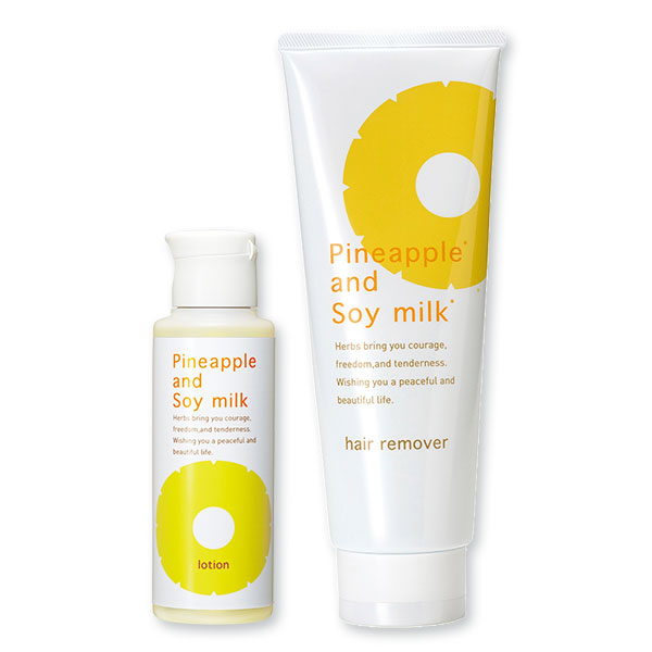 DIY Hair Removal set - Cream(230g) and Lotion(100mL), use in conjunction for best results, all skin types