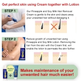 Mens Hair Removal Cream (quasi-drug) - reduces sebum, moisturizes, odor-free and pain-free, made in Japan, 230g