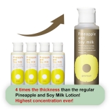 Premium Hair Inhibitor Lotion - highly concentrated, reduces hair growth, use daily, made in Japan, face, body, bikini, natural ingredients, 100 mL